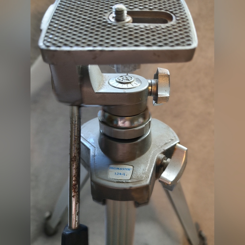 Well built older tripod for camara